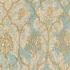 Soft Green Medallion Jaal Patterned Jacket Set